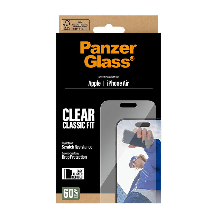 EAN 5715685025662 - PanzerGlass ® Screen Protector iPhone Air | Classic Fit w. EasyAligner Protector de pantalla Apple 1 piez imagen 3