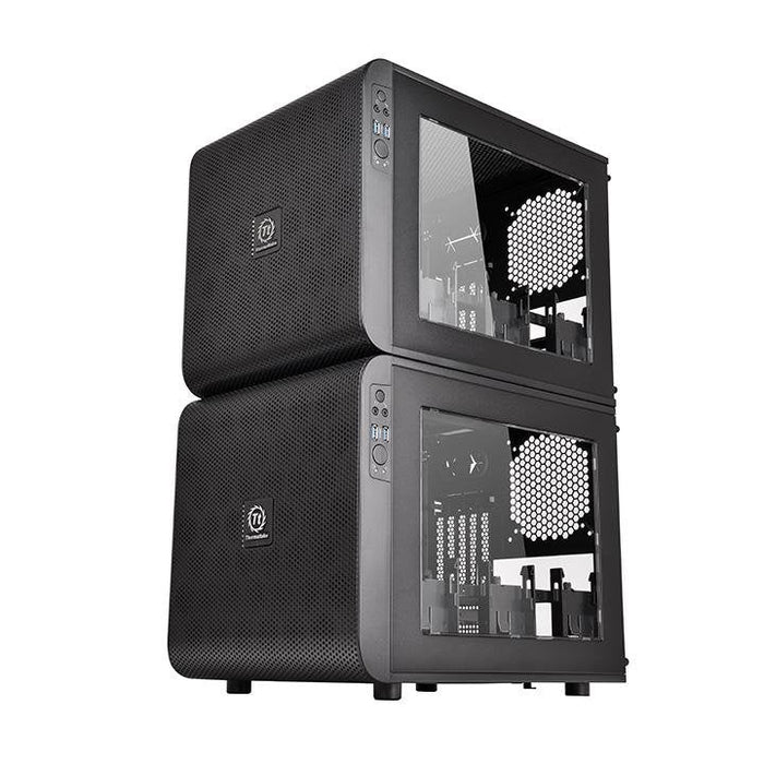 Caja Pc Thermaltake Core V21 Negro Con Ventana