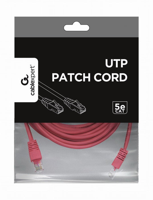 EAN 8716309077897 - Gembird RJ45/RJ45 Cat5e 5m cable de red Rosa U/UTP (UTP) imagen 4