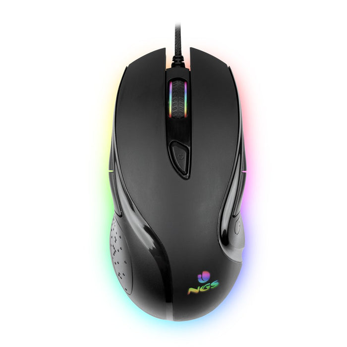 EAN 8435430618020 - NGS GMX-125 ratón Juego Ambidextro USB tipo A Óptico 7200 DPI imagen 1