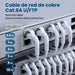 EAN 5906168639005 - Extralink Kat.6A U/FTP 5m 1Gbps Biały | Patchcord LAN | Miedź Kabel sieciowy skrętka, łamana końcówka (EX imagen 20