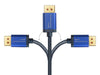 EAN 4014619709106 - Alcasa 4860-SF030B adaptador de cable de vídeo 3 m DisplayPort HDMI Negro, Azul imagen 6