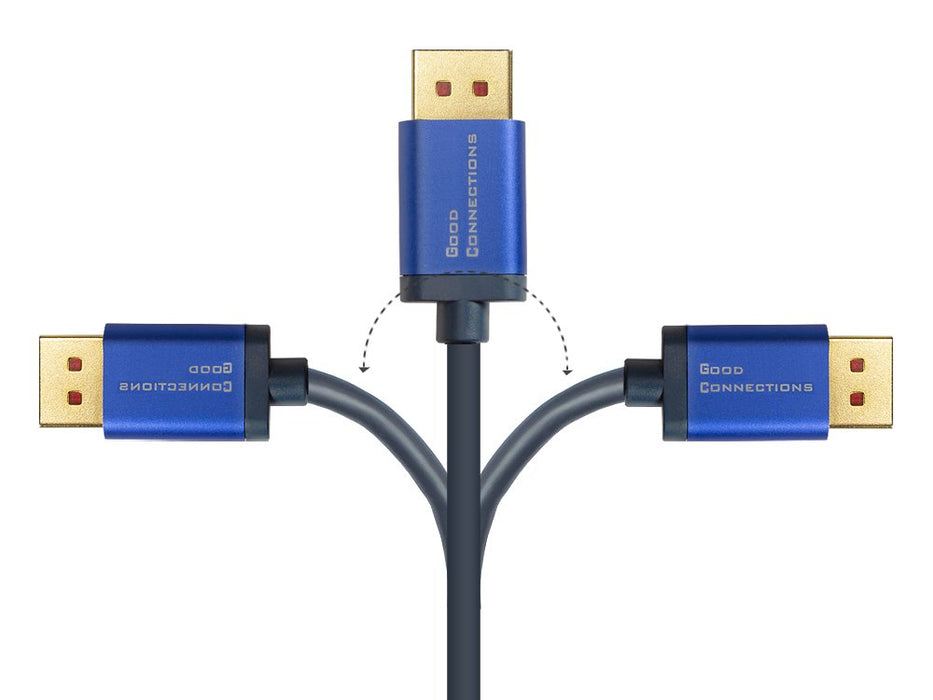 EAN 4014619709106 - Alcasa 4860-SF030B adaptador de cable de vídeo 3 m DisplayPort HDMI Negro, Azul imagen 6