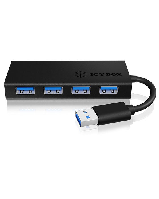 EAN 4250078160373 - ICY BOX IB-AC6104-B USB 3.2 Gen 1 (3.1 Gen 1) Type-A 5000 Mbit/s Negro imagen 6