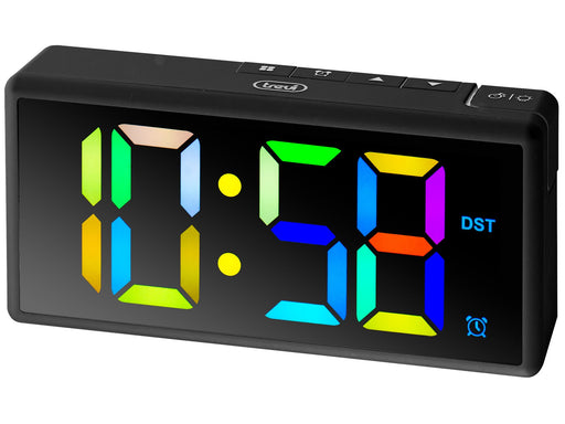 EAN 8011000039848 - Trevi 0088600 Reloj despertador digital Negro imagen 1