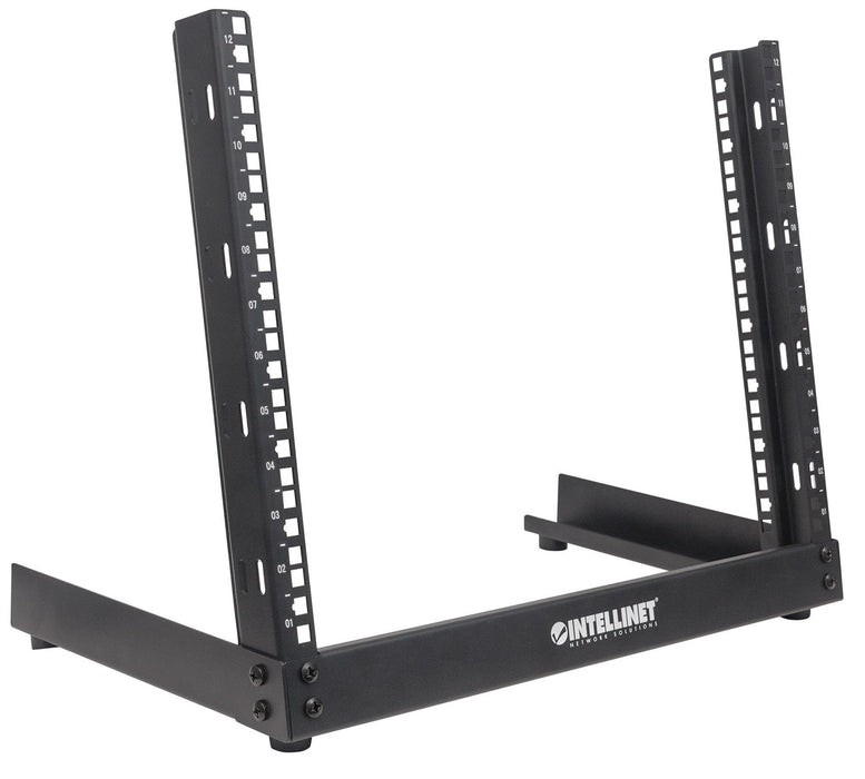 EAN 766623714747 - Intellinet 714747 armario rack 12U Rack o bastidor independiente Negro imagen 2
