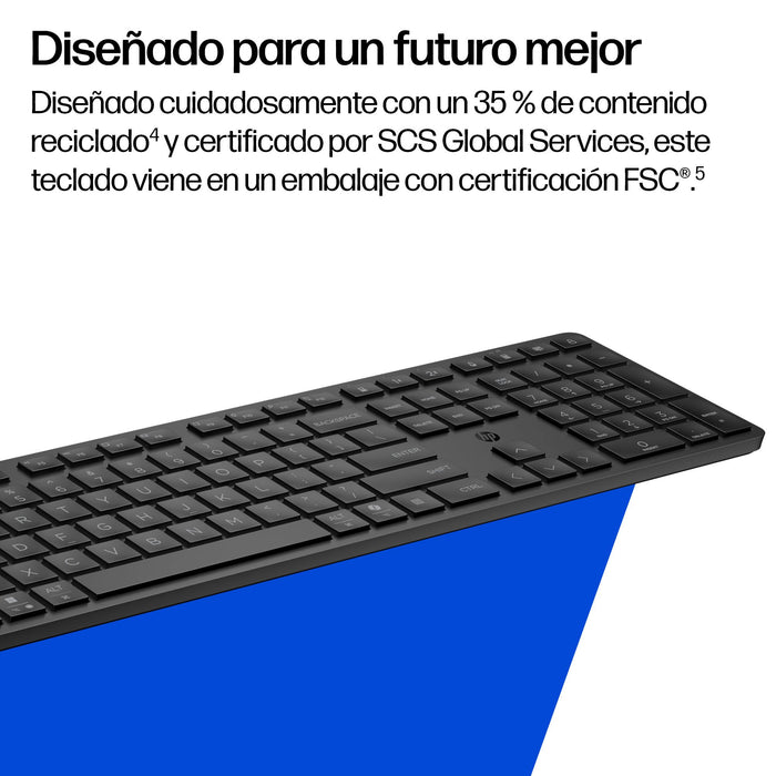 EAN 0198990908526 - HP 490K Multi-Device Dual-Mode Keyboard teclado Hogar USB + Bluetooth QWERTY Inglés Negro imagen 7
