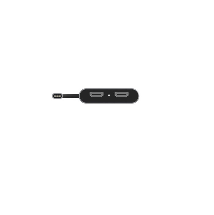EAN 4894160044945 - UNITEK V1404B adaptador de cable de vídeo 0,15 m USB Tipo C 2 x HDMI Gris imagen 3