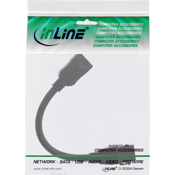 Adaptador Inline Hdmi Keystone 4k/60hz, Hdmi A Hembra/Hembra, Negro, 0,2 M
