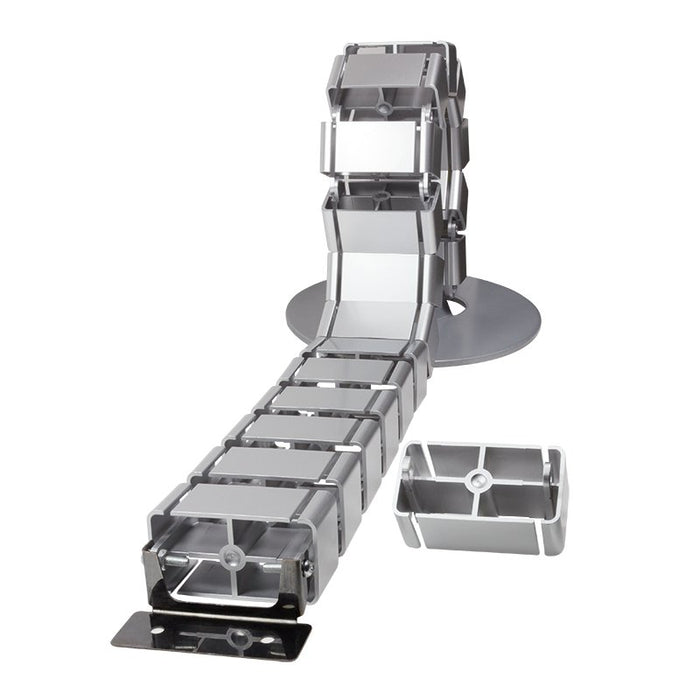 EAN 4052792042771 - LogiLink KAB0065 organizador de cables Escritorio Bandeja de cables Plata 1 pieza(s) imagen 5