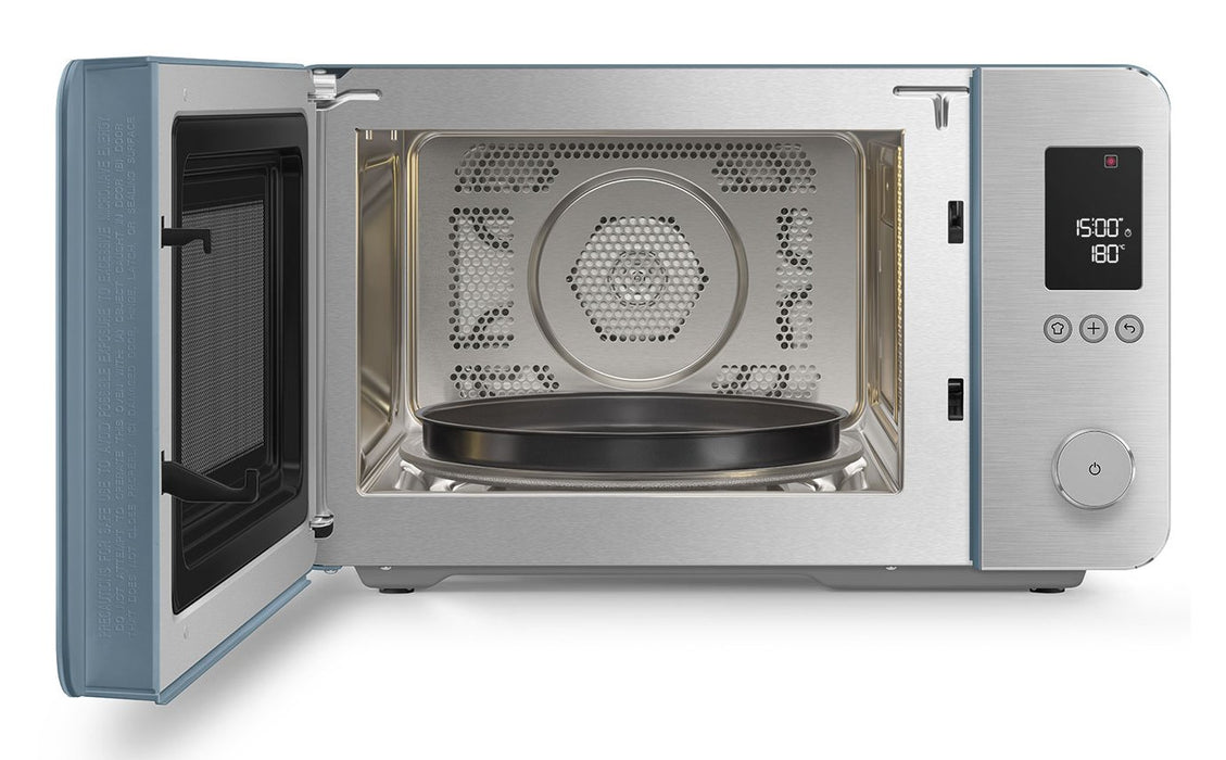 EAN 8017709356620 - Smeg MOC02SBMEU microondas Azul Microondas combinado Encimera 27 L 1450 W imagen 6