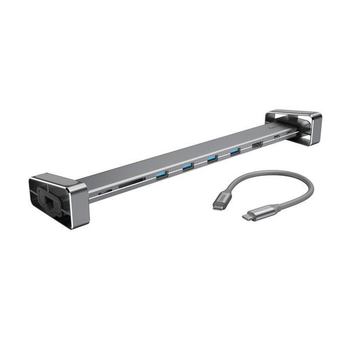 EAN 4047443436757 - Hama 00200103 base para portátil y replicador de puertos USB 3.2 Gen 1 (3.1 Gen 1) Type-C Gris imagen 1