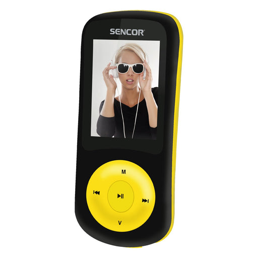 EAN 8590669134120 - Sencor SFP 5870 BYL reproductor MP3/MP4 Reproductor de MP4 8 GB Negro, Amarillo imagen 1