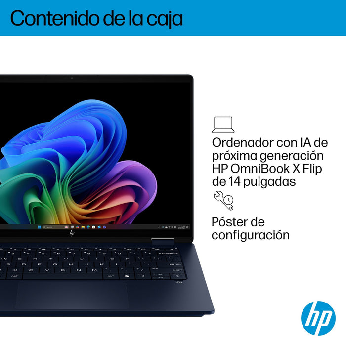 Portátil Hp 14 Fm0010ns 14"U7 258v 32gb Ssd 1tb