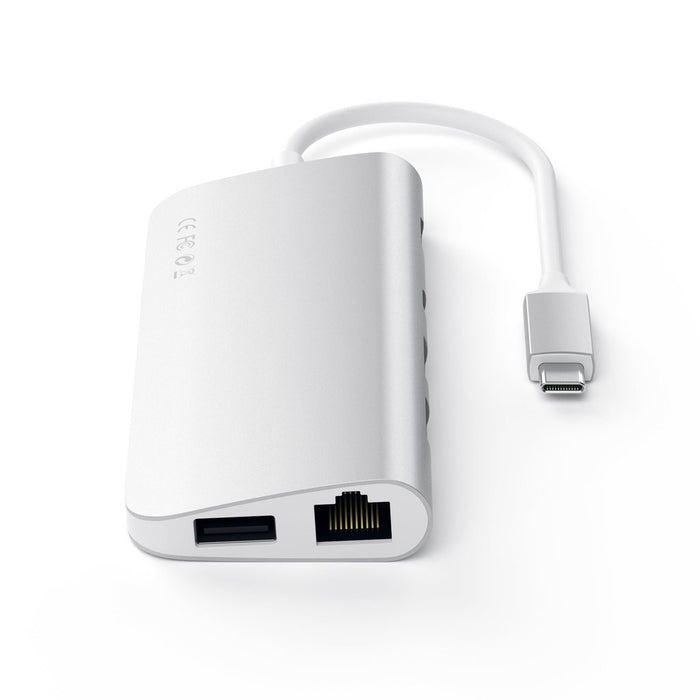 EAN 0879961007300 - Satechi ST-TCMM8PAS base para portátil y replicador de puertos Alámbrico USB 3.2 Gen 1 (3.1 Gen 1) Type-C imagen 3