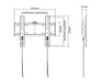 EAN 8716309106979 - Gembird WM-42F-01 soporte para TV 106,7 cm (42") Negro imagen 2