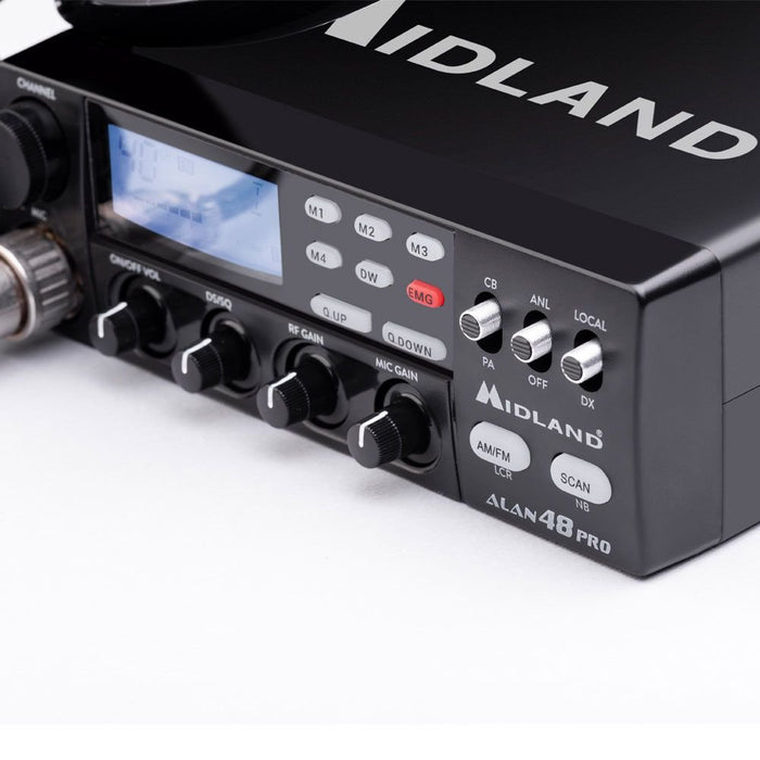EAN 8011869202476 - Midland Alan 48 Pro two-way radios 400 canales 26.565 - 27.99125 MHz Negro imagen 4