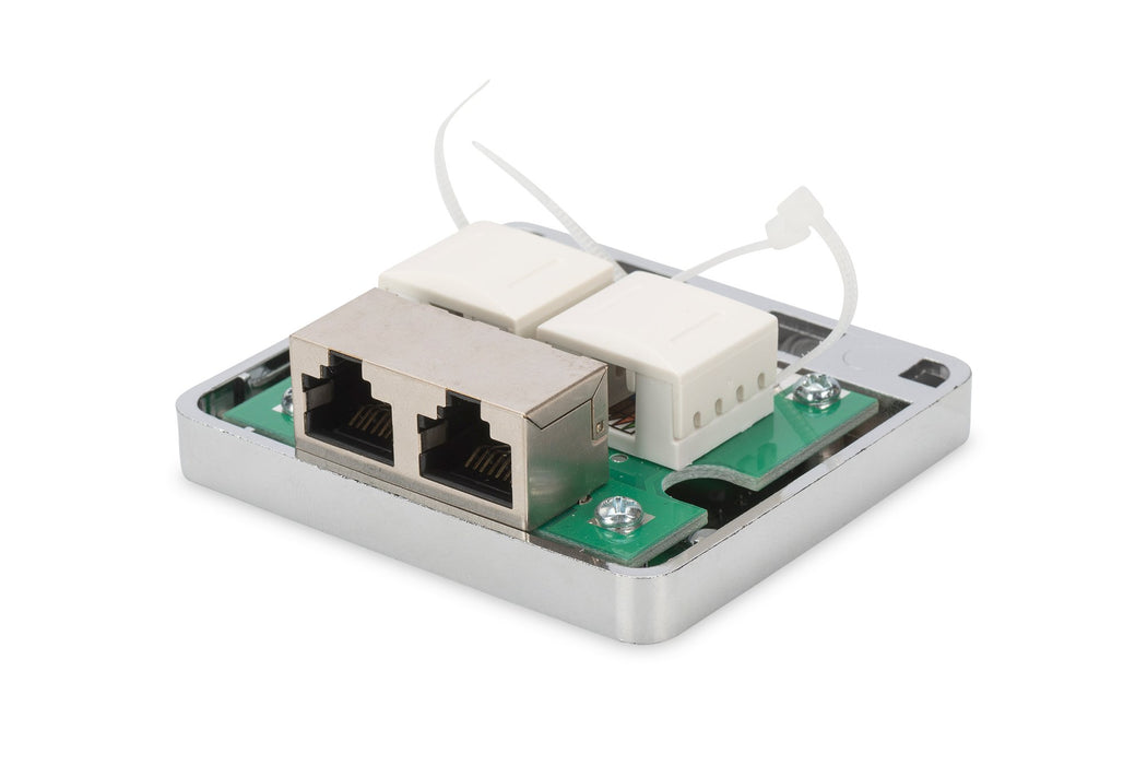 EAN 4016032425885 - Digitus DN-93713 caja de tomacorriente RJ-45 Plata imagen 2