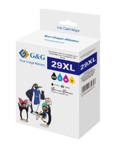 G&G Xl-Patronen 4er Set Para Epson 29xl/T2996 Bk/C/M/Y
