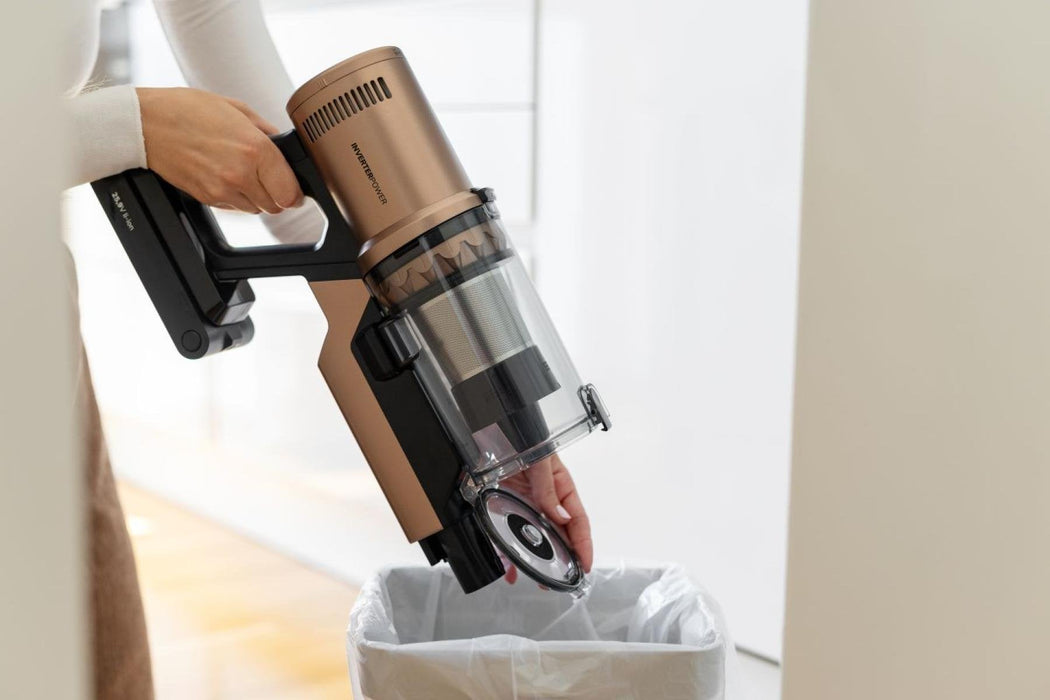 Aspiradora  Gorenje Svc259449ndco 2 En 1, Tiempo De Funcionamiento 60 Min, Depósito De Polvo 0,6 L, Tiempo De Carga 5 H, Cobre.