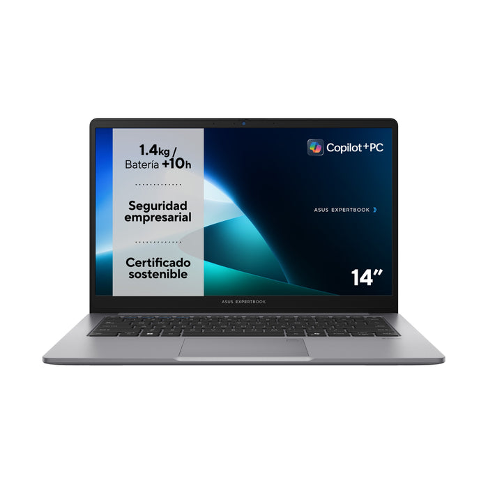 EAN 4711387832509 - ASUS ExpertBook P1 P1403CVA-S60625X Intel® Core™ i5 35,6 cm (14") DDR5-SDRAM Wi-Fi 6 (802.11ax) imagen 2