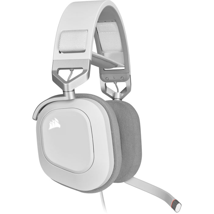 EAN 0840006644521 - Corsair HS80 RGB USB Auriculares Alámbrico De mano Juego Blanco imagen 3