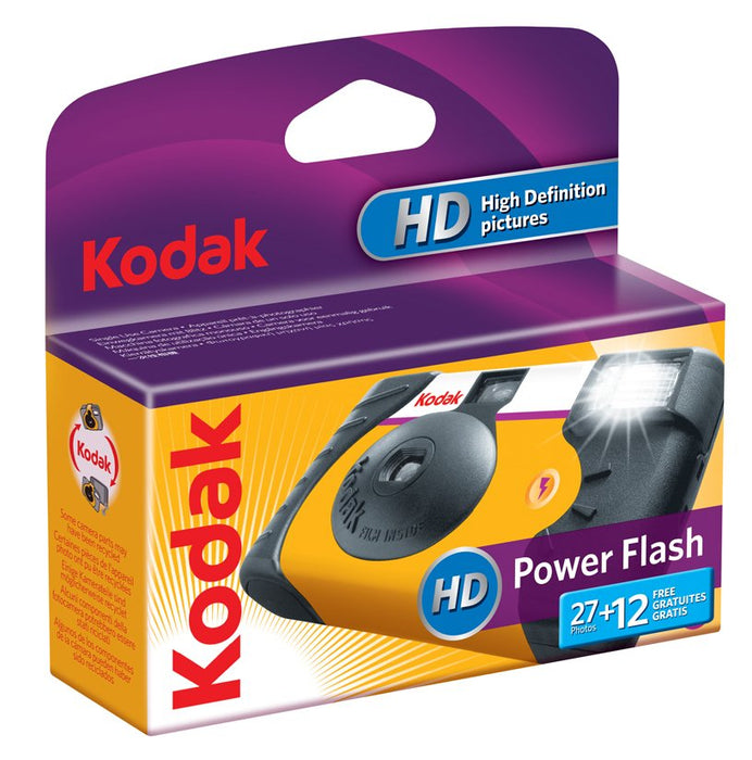 EAN 5011373961312 - Kodak Power Flash 27+12 Cámara analógica compacta Negro, Amarillo imagen 1