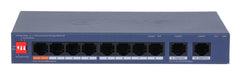 EAN 6937552421417 - Dahua Technology CS4010-8ET2GT-60 switch Gestionado L2 Gigabit Ethernet (10/100/1000) Energía sobre Ether imagen 2