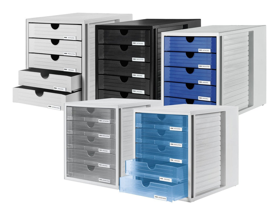 Han Schubladenbox 1450-63 Din C4 27,5 X 33,0 X 32,0 Cm