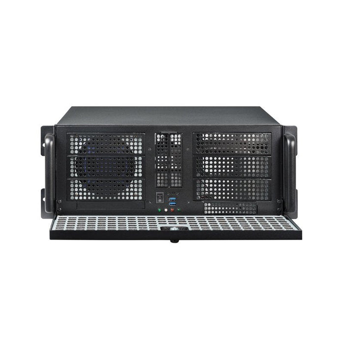 Caja Pc Chieftec Unc-411e-B Estante Negro, Plata 400 W