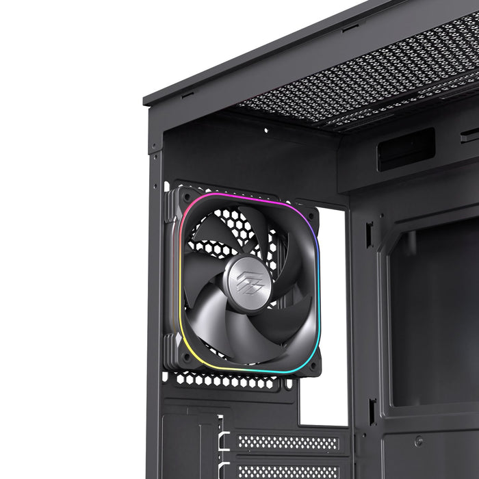 EAN 6977277369816 - Einarex EXCS-PR-700R-B carcasa de ordenador Midi Tower Negro imagen 9