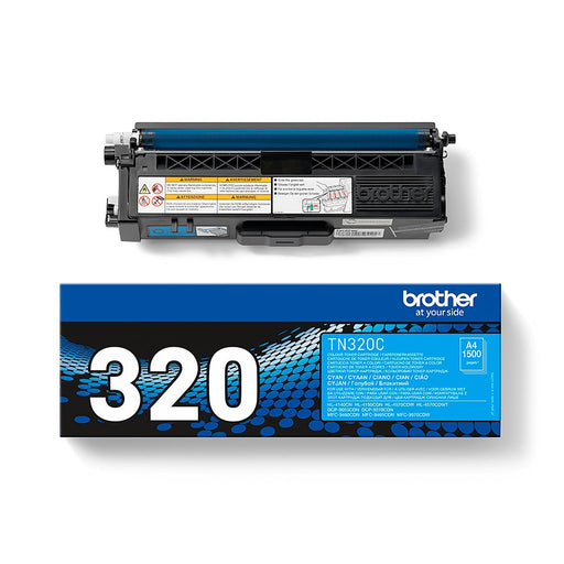 EAN 4977766679350 - Brother TN-320C cartucho de tóner 1 pieza(s) Original Cian imagen 2