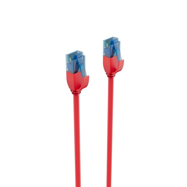 Shiverpeaks Cable De Red Cable De Red Cat.6 U/Utp Slim Rojo 0,3m