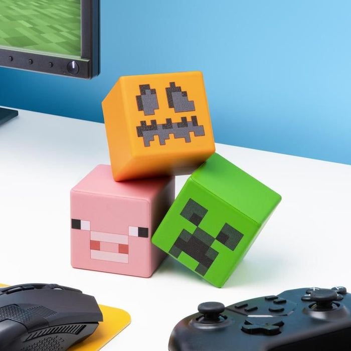 EAN 5056577711912 - Paladone Minecraft Stress Blocks CDU 12 Bola antiestrés imagen 2