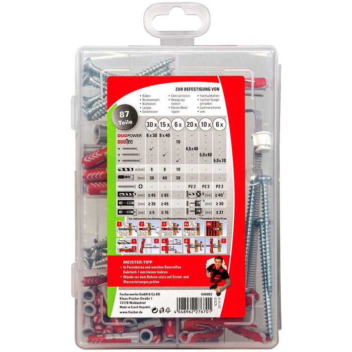 Fischer Caja Maestra Duopower / Duotec, Pasador 540093