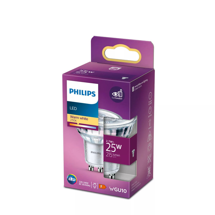 Philips Ledspot - Led-Spot-Bombilla - Gu10 - 3.1 W (Equivalente 25 W)