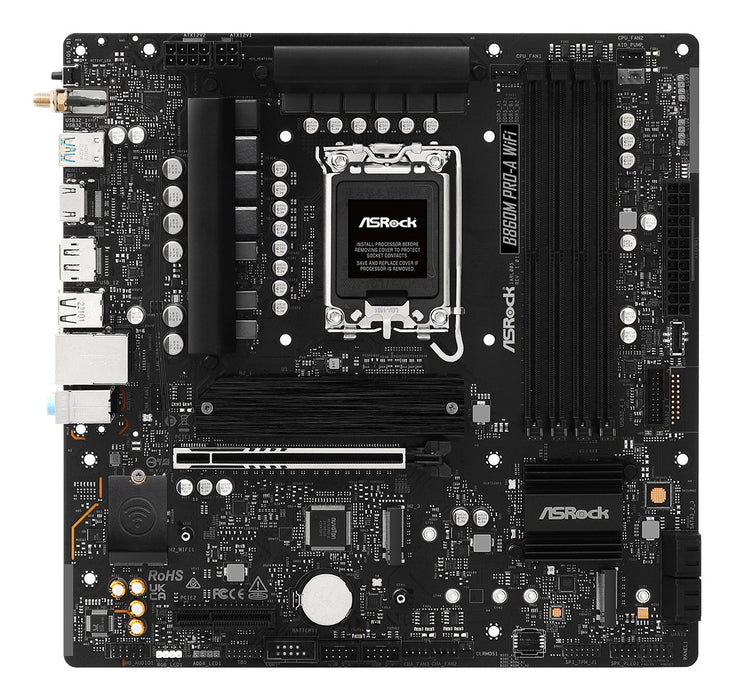 EAN 4711581490307 - Asrock B860M Pro-A WiFi Intel B860 LGA 1851 (Socket V1) micro ATX imagen 2