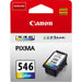 EAN 4960999974521 - Canon CL-546 cartucho de tinta 1 pieza(s) Original Rendimiento estándar Cian, Magenta, Amarillo imagen 1