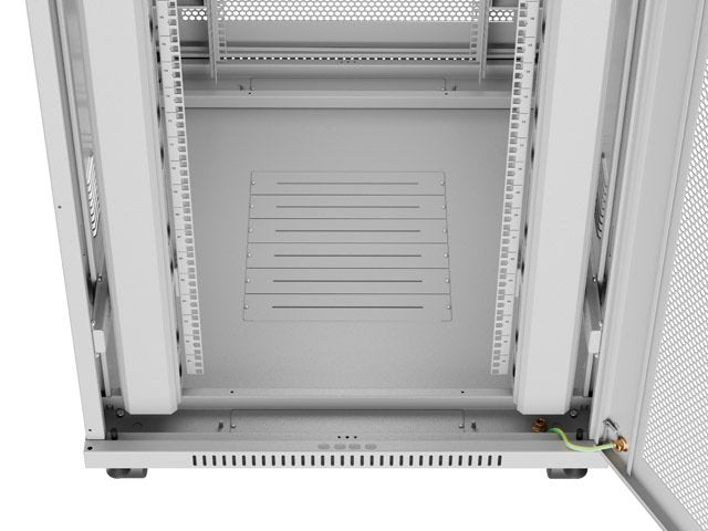 EAN 5901969441420 - Lanberg FF01-8027-23SL armario rack 27U Rack o bastidor independiente Gris imagen 10