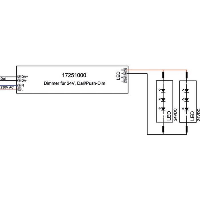 Brumberg 17251000 Netzgerät Rechte. Ws Dali 80w 230v