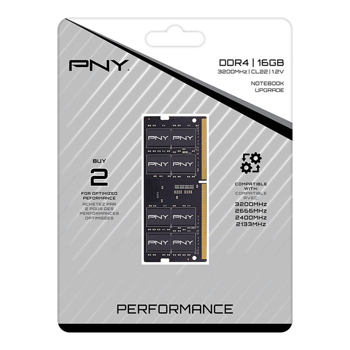 EAN 751492658940 - PNY Performance módulo de memoria 16 GB 1 x 16 GB DDR4 260-pin SO-DIMM imagen 2
