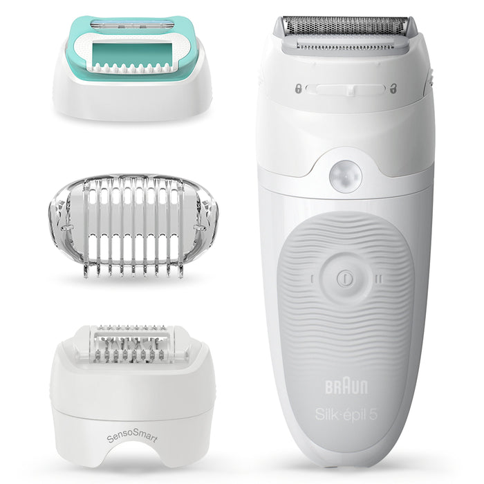 EAN 4210201426653 - Braun Silk-épil 5 81770430 depiladora 28 pinzas Blanco imagen 9
