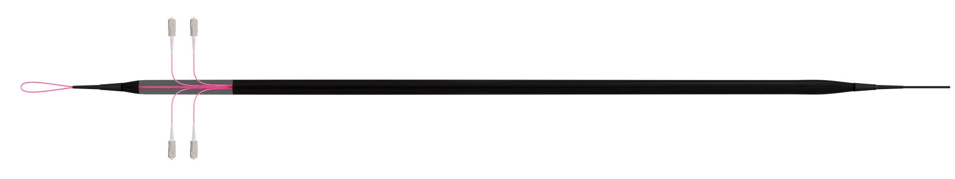 Efb Trunkcable U-Dq(Zn)Bh Om4 4g (1x4) Sc-Sc 120m Dca Lszh
