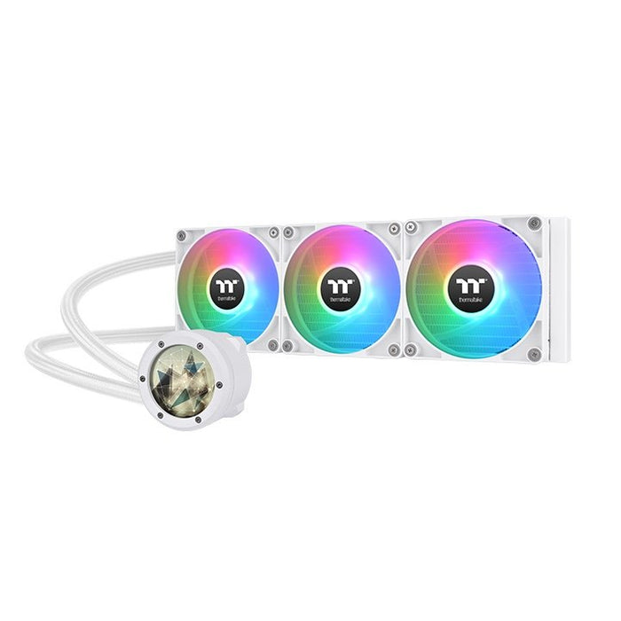 EAN 4711475640375 - Thermaltake TH360 V2 Ultra ARGB Procesador Kit de refrigeración líquida 36 cm Blanco 3 pieza(s) imagen 1