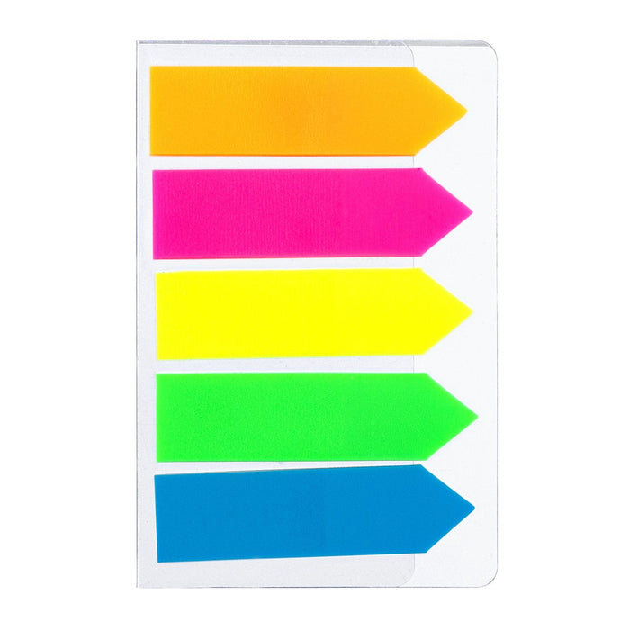 Deli Indices Adhesivos De Plastico 5x20h 43x12mm Colores Surtidos Brillantes