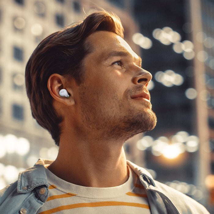 Anc Wireless Earbuds Ha-A25t  White