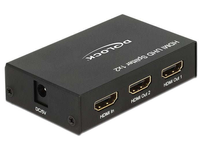 Delock Divisor Hdmi Uhd 1 X Entrada Hdmi> 2 X Salida Hdmi 4k