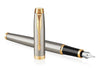 EAN 3501179316499 - Parker IM pluma estilográfica Sistema de carga por cartucho Acero pulido 1 pieza(s) imagen 1