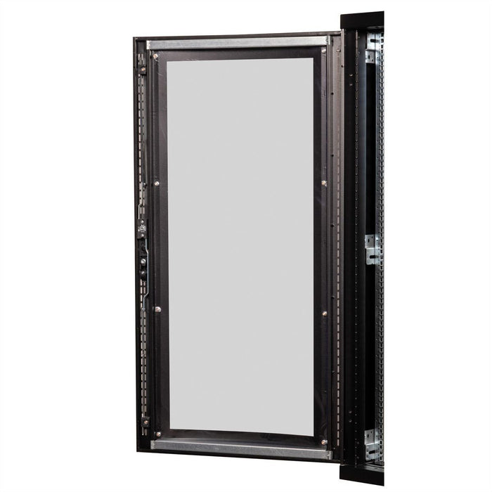 Roline 19-Zoll Serverschrank Pro 26 He, 600x1000 Bxt Schwarz Plexiglas