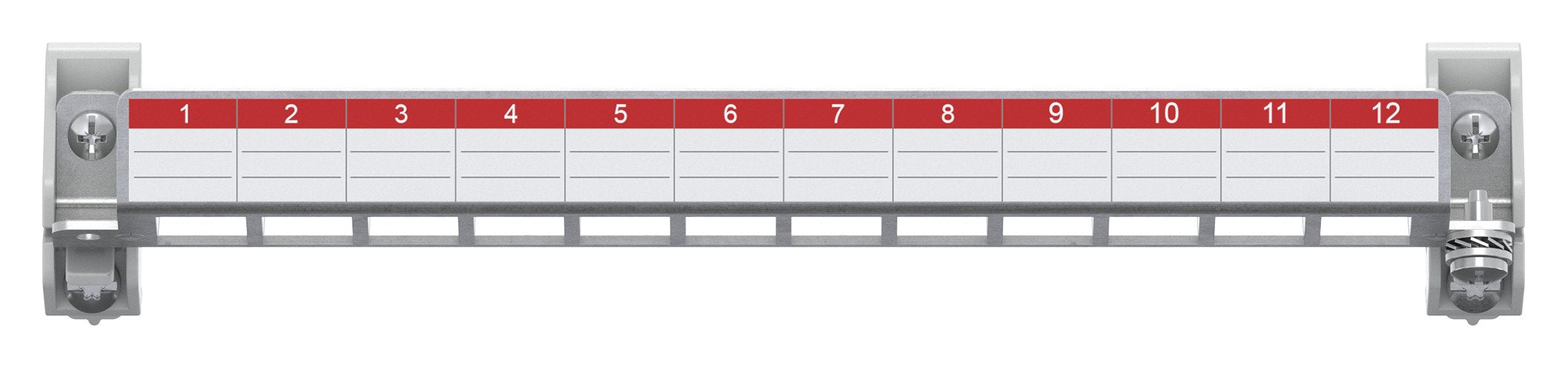 Striebel & John Zep12 Patchpanel 12 Module E-Dat O Keystone